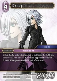 Kadaj (Dawn of Heroes) — Final Fantasy TCG Card Value