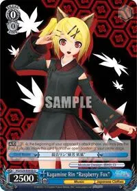 Kagamine Rin Raspberry Fox B (Hatsune Miku: Project DIVA F 2nd)