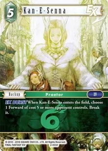 Kan E Senna EX (Opus II) — Final Fantasy TCG Card Value