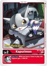 Kapurimon (Next Adventure Pre-Release Cards)