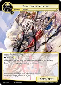 Kara Swift Valkyrie (Starter Deck: Villains)