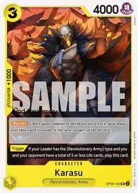 Karasu (Emperors in the New World: 2nd Anniversary Tournament Cards)