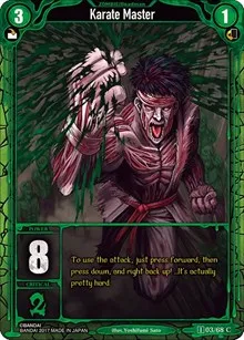Karate Master (Zombie World Order TCG - Set 1) — Zombie World Order TCG Card Value