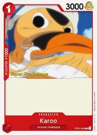 Karoo (Super Pre-Release Starter Deck 1: Straw Hat Crew) — One Piece Card Game Card Value