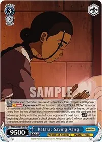 Katara Saving Aang (Avatar: The Last Airbender)