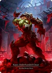 Kayo Underhanded Cheat Marvel (Super Slam) — Flesh & Blood TCG Card Value