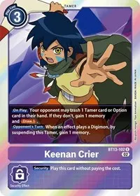 Keenan Crier (Versus Royal Knights)