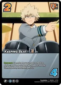 Keeping Beat (UniVersus: My Hero Academia: Jet Burn)