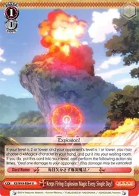Keeps Firing Explosion Magic Every Single Day (KonoSuba)