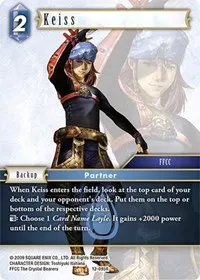 Keiss (Opus XII)