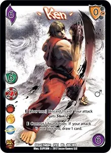Ken (Street Fighter CCG) — UniVersus Card Value