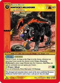 Kentucky Hellhound (Cryptid Nation: First Edition) — MetaZoo Card Value