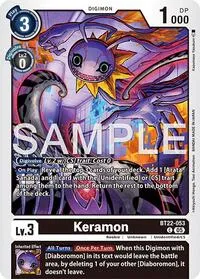 Keramon (Cyber Eden) — Digimon Card Game Card Value