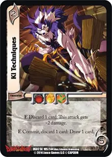 Ki Techniques (Darkstalkers: Warriors of the Night)