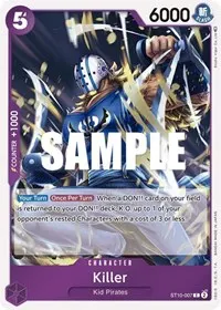 Killer (Ultra Deck: The Three Captains)