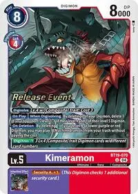 Kimeramon BT19 070 (Release Special Booster 2.0 Celebration Event Cards)
