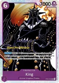 King (Super Pre-Release Starter Deck 4: Animal Kingdom Pirates)
