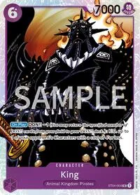 King (Revision Pack Cards) — One Piece Card Game Card Value