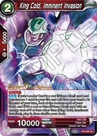 King Cold Imminent Invasion (Universal Onslaught Pre-Release Cards)