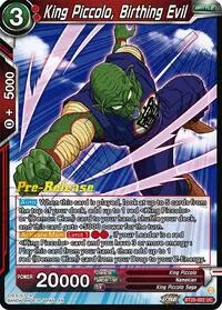 King Piccolo Birthing Evil (Legend of the Dragon Balls Pre-Release Cards)