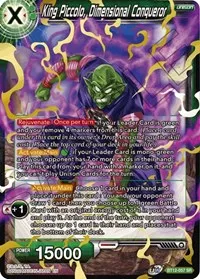 King Piccolo Dimensional Conqueror (Vicious Rejuvenation) — Dragon Ball Super CCG Card Value