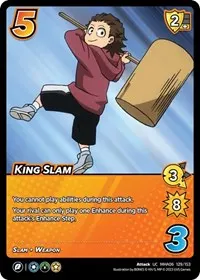 King Slam (UniVersus: My Hero Academia: Jet Burn)
