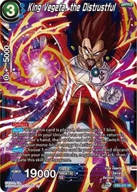 King Vegeta the Distrustful (Draft Box 06 - Giant Force)