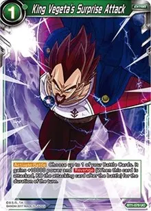 King Vegetas Surprise Attack (Galactic Battle)