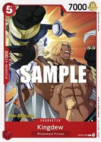 Kingdew (Paramount War Pre-Release Cards)