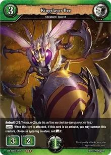 Kingslayer Bee (TD02: Mystical Hunters) — Dragoborne Card Value