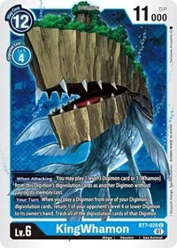 KingWhamon (Next Adventure) — Digimon Card Game Card Value