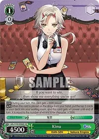 Kinu SR (Azur Lane) — Weiss Schwarz Card Value
