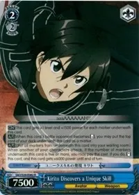 Kirito Discovers a Unique Skill (Sword Art Online)