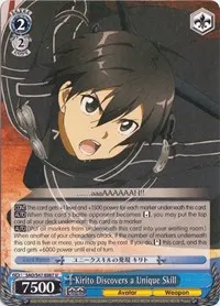 Kirito Discovers a Unique Skill (Sword Art Online Re: Edit)