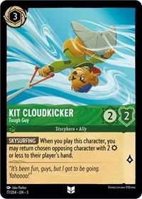 Kit Cloudkicker Tough Guy (Into the Inklands) — Lorcana TCG Card Value