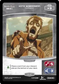 Kitz Woermann Paranoid (Attack on Titan)