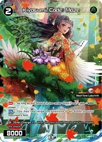 Kiyosumi Code Maze Parallel Foil (Glowing Diva)