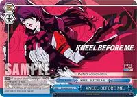 KNEEL BEFORE ME (Persona 3 Reload Premium Booster)