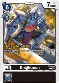 Knightmon (Starter Deck 15: Dragon of Courage Pre-Release Cards)