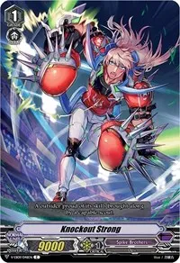 Knockout Strong (V-EB09: The Raging Tactics) — Cardfight Vanguard Card Value