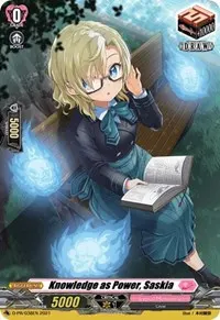 Knowledge as Power Saskia (D Promo Cards)
