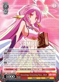 Knowledge Esteeming Race Jibril (No Game No Life)