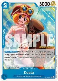 Koala (Royal Blood Release Event Cards) — One Piece Card Game Card Value