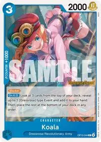 Koala (Adventure on Kami's Island Release Event Cards)