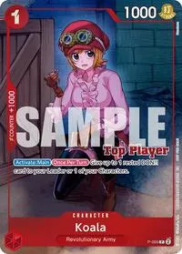 Koala CS 25 26 Top Player Pack Vol 2 (One Piece Promotion Cards)