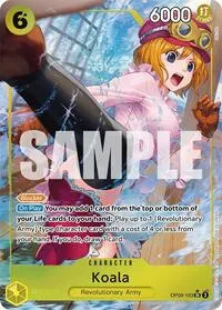 Koala Parallel (Emperors in the New World) — One Piece Card Game Card Value