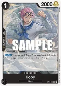 Koby (Starter Deck 6: Absolute Justice)