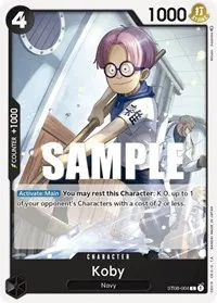 Koby (Starter Deck 8: Monkey.D.Luffy)