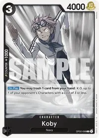 Koby (Starter Deck 19: BLACK Smoker)