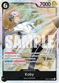 Koby EB04 044 (Adventure on Kami's Island) — One Piece Card Game Card Value
